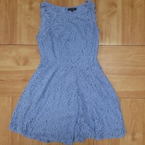 Cute blue homecoming dress